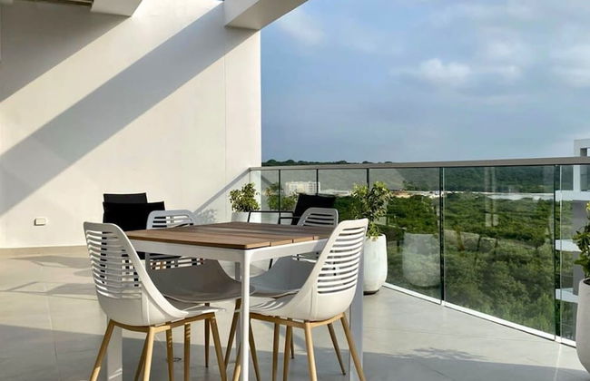 w Cozy 2BR w Balcony n AC in Cartagena - Photo 24