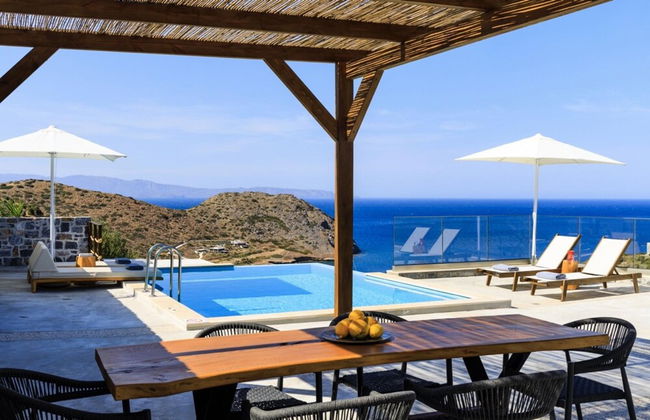 Mochlos Harbour View - 3 bed Villa With sea Views - Foto 32