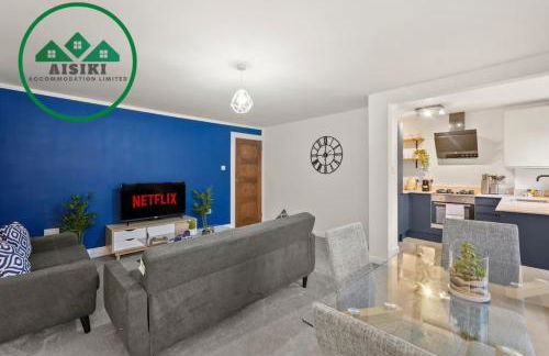 Aisiki Apartments at Barnet, Ground Floor, 2-Bedroom & 1-Bathroom, Pet Friendly Flat, Double Beds with Free Wi-Fi - Foto 10