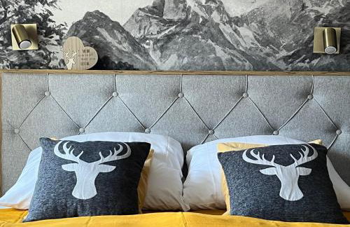 Bavaria Mountain Chalet DESIGN Ferienwohnung SKI Arber Osser Terrasse Sauna in Villa mit Bergblick bis 6 Pers - Foto 8