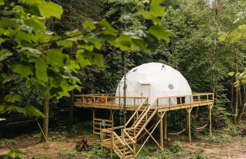 "Home Sweet Dome" MODERN TREEHOUSE STAY w/ Hot Tub - Foto 25