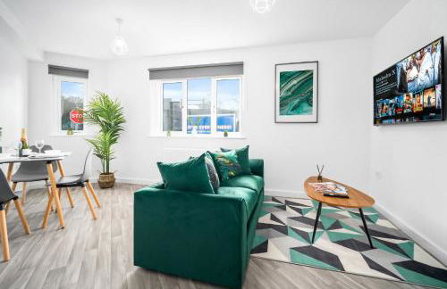 Modern 2 Bed Apartment - Parking - Sleeps 3 - Netflix 27AC - Foto 20