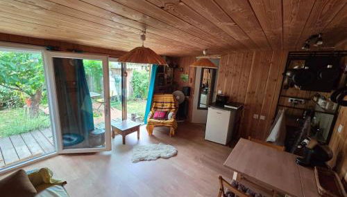 Deux studios bois terrasse jardin bassin et océan - Foto 4