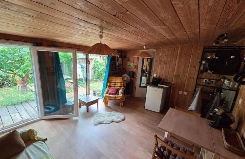 Deux studios bois terrasse jardin bassin et océan - Foto 4