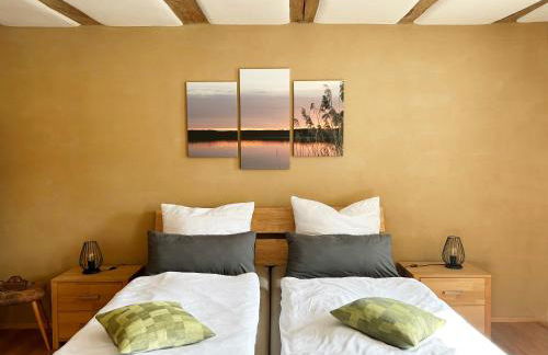 Ferienhaus Herrmanns Häuser - Leipziger Neuseenland - großzügiges Ferienhaus - WLAN - Parkplatz - TOP - Foto 15