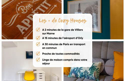 Refuge confortable - Terrasse - Gare Villiers à 2 min - Foto 30