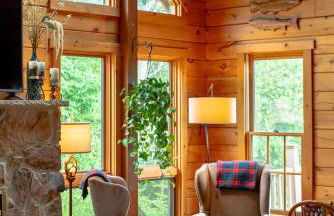 Rustic Ridge Log Cabin: Hot Tub, Games, Views! - Foto 8