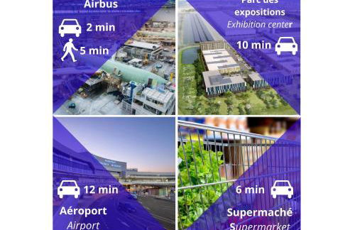 Le Beluga - Escale confort proche Airbus - Foto 7