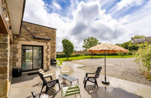 Gite Ti Coz piscine intérieure - Foto 9