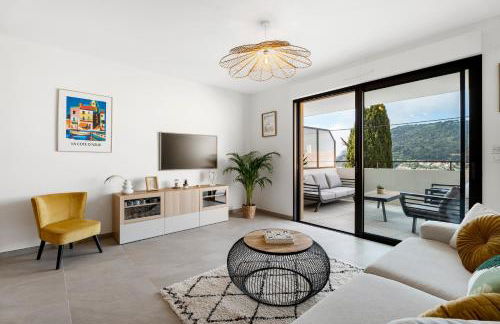 La Pinède de La Turbie - Appt vue mer et montagne - Foto 2