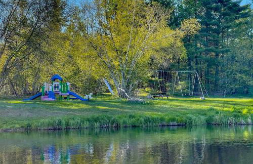 Adirondack Mountain Cabin with Hot Tub, Near Whiteface, Lake Placid, Fire Pit, Game Rm - Foto 40