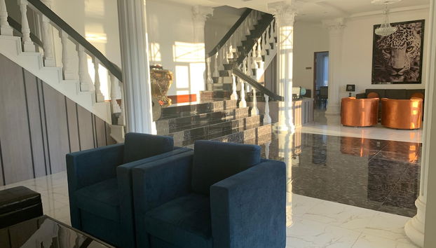 Sitzecke in der Lobby