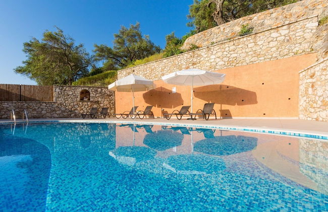 Villa Konstantinos Large Private Pool Walk to Beach Sea Views A C Wifi - 354 - Foto 35