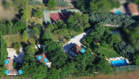 Résidence Miro, gîtes équipés été et hiver, tennis, piscine - Foto 2, Garden