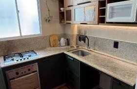 AP contemporâneo com toques industriais, com garden - Foto 20