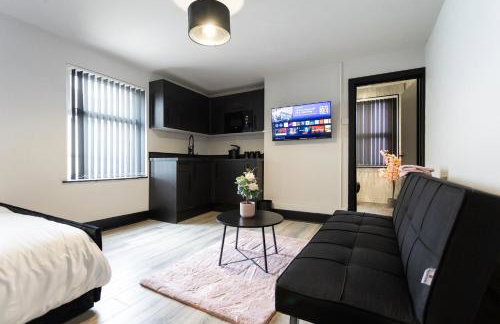 The City Studio Apartments Cardiff City Centre 1BR 10 Min Walk to Centre - Foto 78