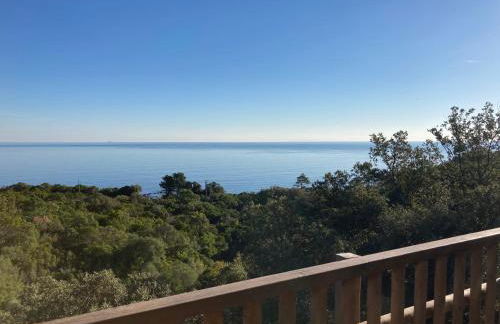 Villa l'Alpana en bois vue mer a 180 degres - Foto 10