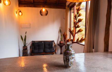 Ecocasa azul - Chalé na mata - Foto 40