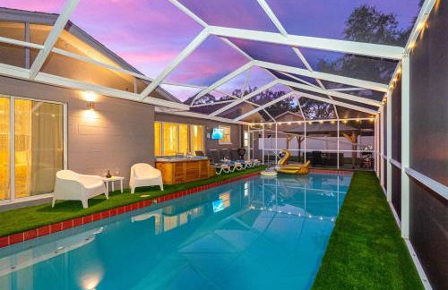 Pool Hot Tub Massage Chair Free EV Charger 5 Mins to Beaches! - Foto 63