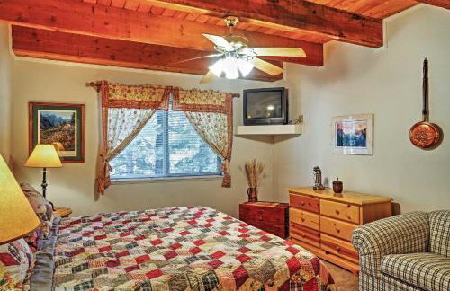 Hot Tub, Deck & Trail Access: Shaver Lake Cabin - Photo 13