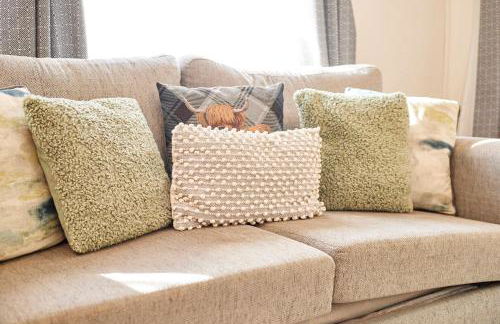 Pine Lodge with Hot Tub - Foto 13