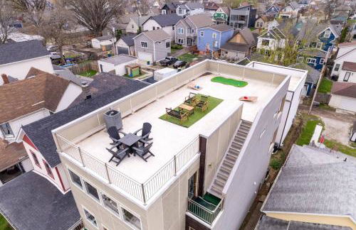 Luxe Retreat! Bar|Rooftop DT Views|Hot Tub|Arcade - Foto 11