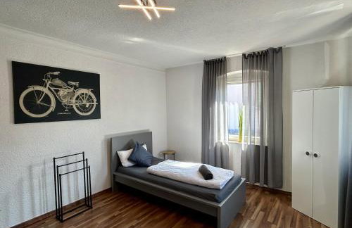 OhPardon! GAILDORF - Monteurwohnung im EG, Einzelbetten, Loggia & Garten - Foto 5