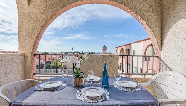 Apartment Les Patios du Barcarès-1 by Interhome - Foto 2, Terrace