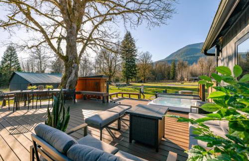 Luxe Mountain Retreat in N Cascades hot tub sauna - Foto 42