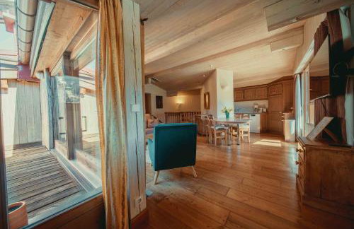 Appartement 71m2 près de Megève, à 200m télécabine la Princesse, local à ski, 2 chambres, parking couvert - Foto 6