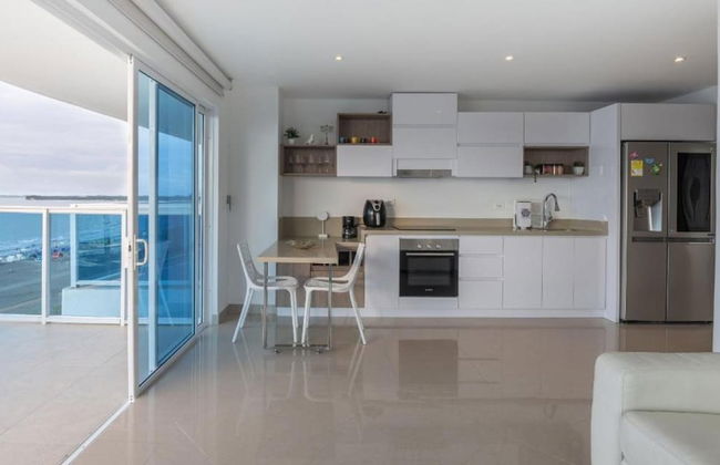 Apartamento con vista al mar 2Hab en Ctg - Foto 8