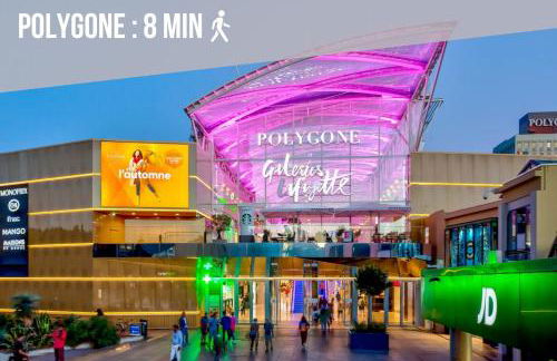 Montpellier Centre - Antigone - Parking Privé et Gratuit - Foto 19