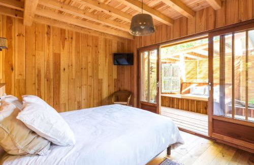 Villa en Bois avec Piscine Chauffée, Proche Plage & Dégustations Ostréicoles - FR-1-736-38 - Foto 20