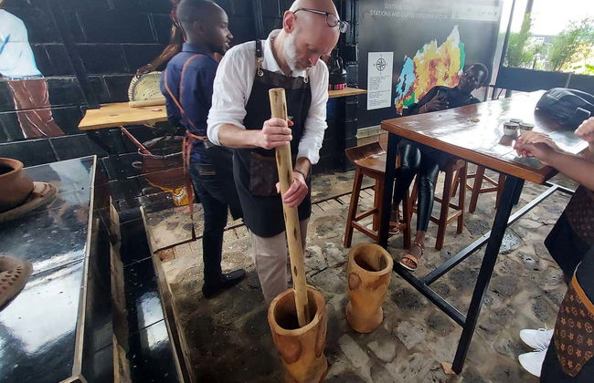 Degustação de café em Kigali - Foto 6