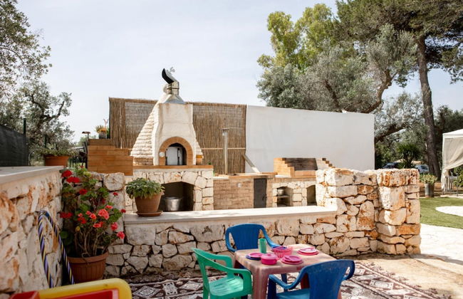 Trullo Nonna Netta con Piscina Idromassaggio e Area Giochi - Foto 33
