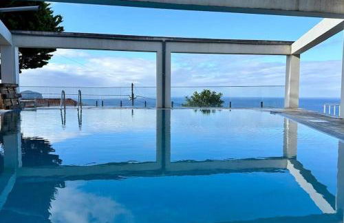 Sky T2, Vista Mar e Piscina em Varadouro, Faial - Foto 7