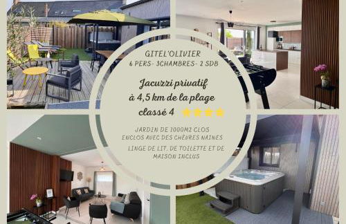 Gîte L Olivier confort, détente avec jacuzzi à 4km de la plage- Cap Fréhel - Foto 1