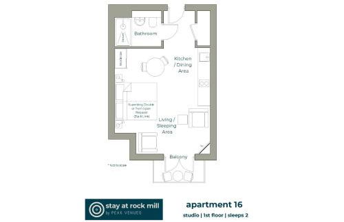Rock Mill Studio Apartment 16 - Photo 14