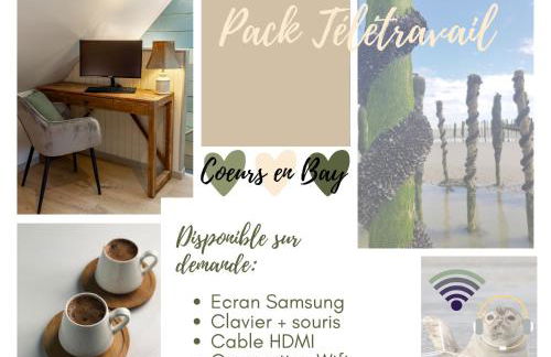 Cœurs en Bay - Maison romantique avec parking et terrasse - Foto 11