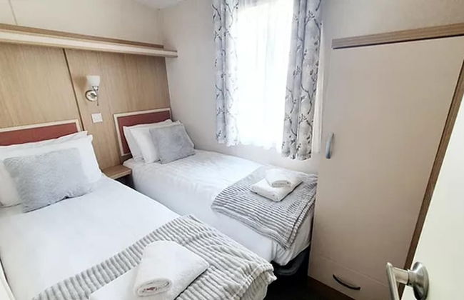 Butterfly 3-bed Hot Tub Lodge in Northumberland - Foto 3