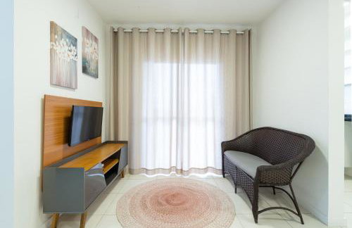 Apartamentos a 150 M DA PRAIA com SACADA, WI-FI, PISCINA, PORTARIA 24h, PLAYGROUND e vaga de GARAGEM - Foto 22