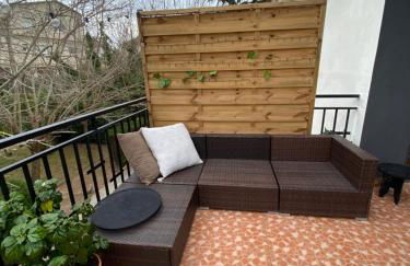 Charming apartment in a duplex with garden & balcony - Foto 10