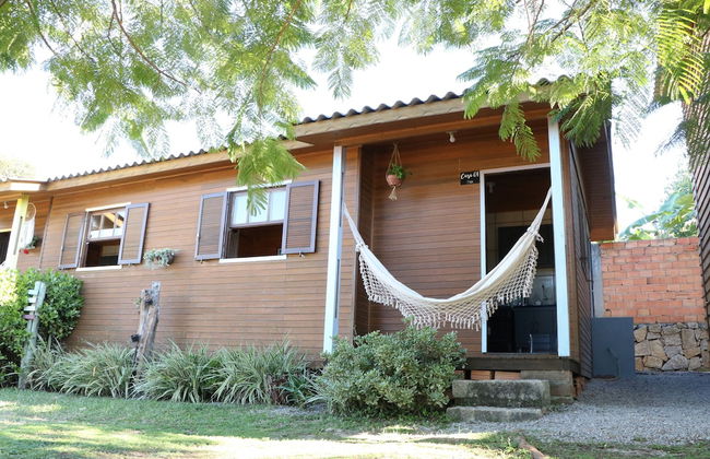 Chalés Vale da Lua Praia do Rosa - Foto 2