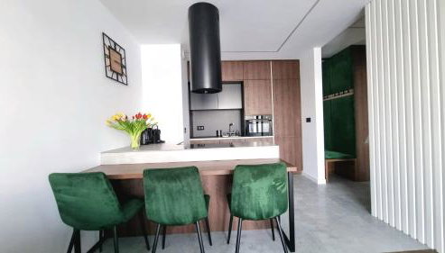 NOOK NOOK Apartments Bytkowska 103 - Foto 5, stove, dishwasher