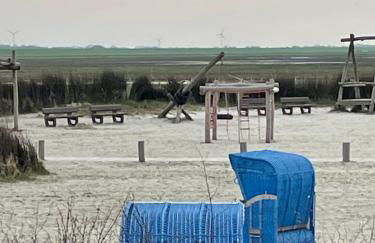 Nordseeküste am Deich mit schönem Garten - Foto 28