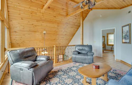 Serene Cabin with Deck and Fire Pit in Blue Ridge Mtns - Foto 14