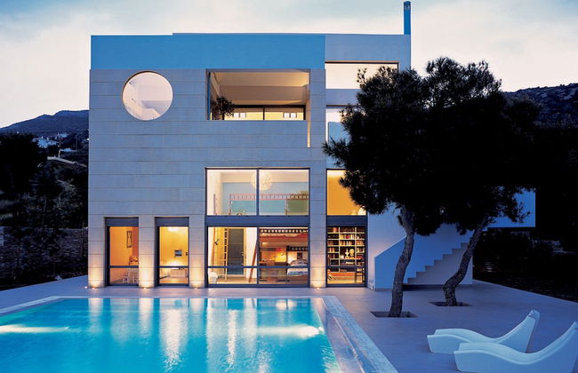 Minimal Blue Villa - Photo 1