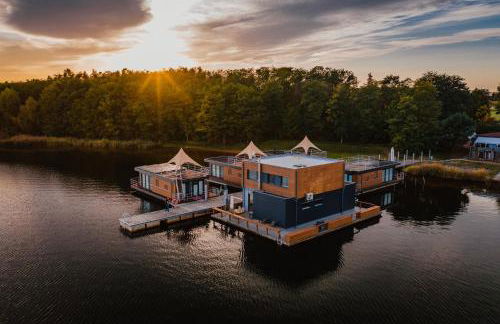 Schwimmende Ferienhäuser auf dem See - Spreewald - Foto 1