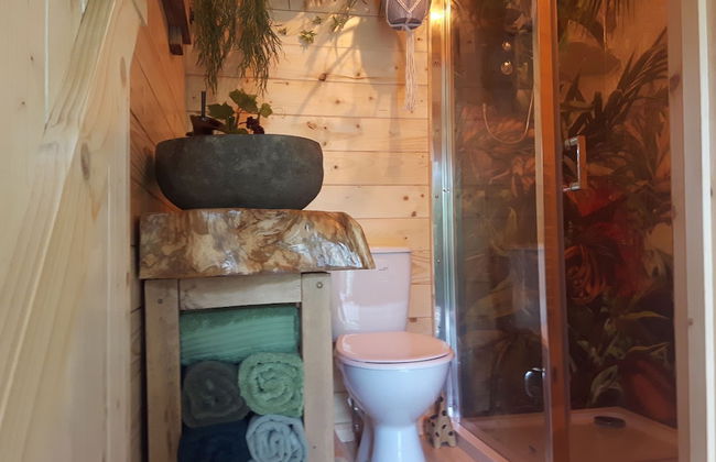 Cabin set in a Beautiful Romantic Tropical Garden - Foto 12