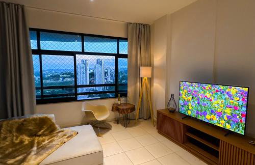 Apê Turquesa I Vista incrível Vila da Serra MaterDei Biocor Nova Lima - Foto 1